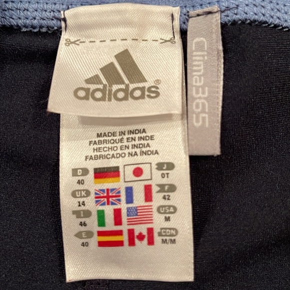 ADIDAS Reversible ClimaLite Jacket Size Small & Matching Cropped Pants Size M - Picture 13 of 13